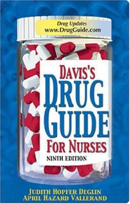 Davis's Drug Guide for Nurses, Book Only 0803611544 Book Cover