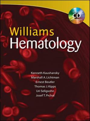 Williams Hematology [With CDROM] 0071621512 Book Cover