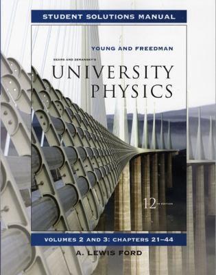 Student Solutions Manual for University Physics... 0321500385 Book Cover