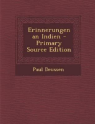 Erinnerungen an Indien [German] 1293453099 Book Cover