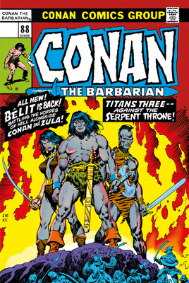 Conan the Barbarian: The Original Comics Omnibu... 1787744094 Book Cover