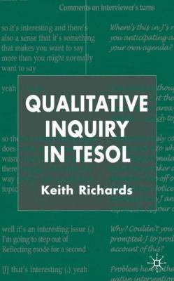 Qualitative Inquiry in TESOL 1403901341 Book Cover