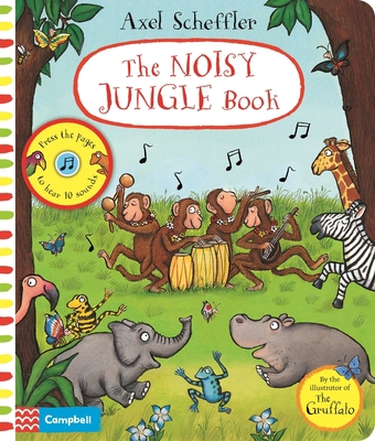 The Noisy Jungle Book: Press the Pages to Hear ... 1529025435 Book Cover