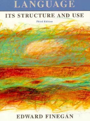 Language: Its Structure and Use 0155078275 Book Cover