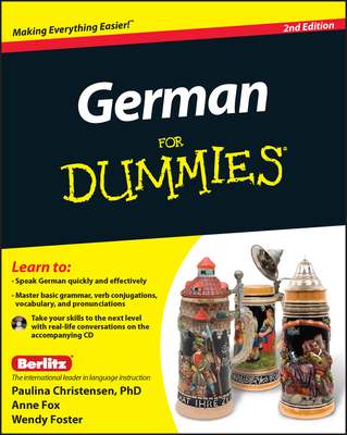 German for Dummies [With CD (Audio)] 0470901012 Book Cover