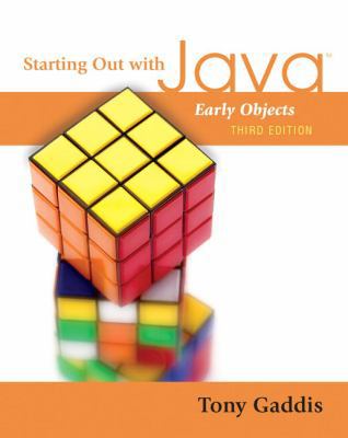 Starting Out with Java: Early Objects (3rd Edit... 0321497686 Book Cover