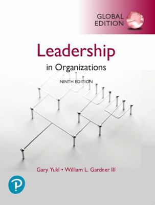 Leadership In Organizations Global Ed 1292314400 Book Cover