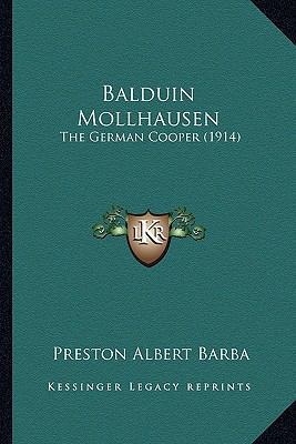 Balduin Mollhausen: The German Cooper (1914) 1163938335 Book Cover