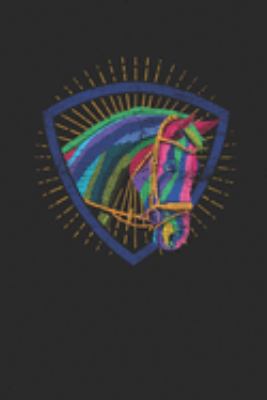 Colorful Horse: Horses Notebook, Dotted Bullet (6" x 9" - 120 pages) ~ Animal Themed Notebook for Daily Journal, Diary, and Gift
