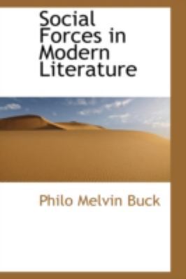 Social Forces in Modern Literature 0559385161 Book Cover