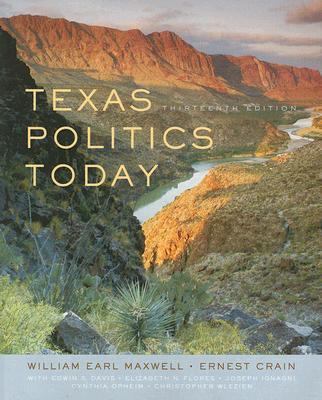 Texas Politics Today 0495410675 Book Cover