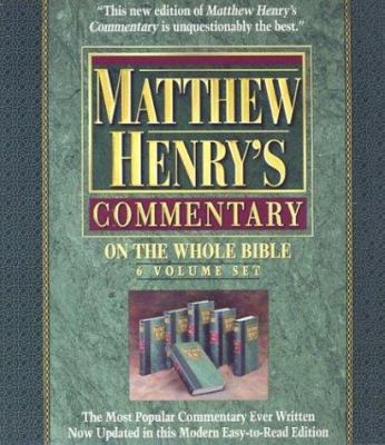 Matthew Henry's Commentary on the Whole Bible: ... B002SYBC1W Book Cover