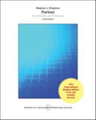ISE FORTRAN FOR SCIENTISTS & ENGINEERS (College... 1260084175 Book Cover