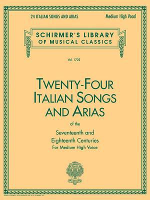 24 Italian Songs & Arias of the 17th & 18th Cen... 0793510066 Book Cover