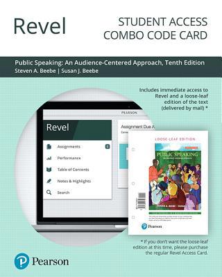 Revel for Public Speaking: An Audience-Centered... 0135197767 Book Cover