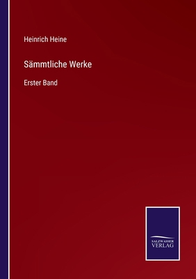 Sämmtliche Werke: Erster Band [German] 3375028423 Book Cover