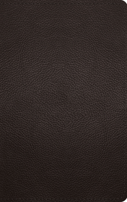 ESV Thinline Bible (Buffalo Leather, Deep Brown) 1433570866 Book Cover