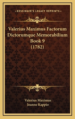 Valerius Maximus Factorum Dictorumque Memorabil... [Latin] 1169138659 Book Cover