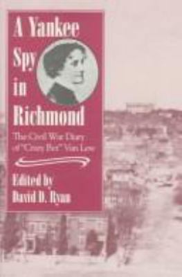 Yankee Spy in Richmond 0811705544 Book Cover