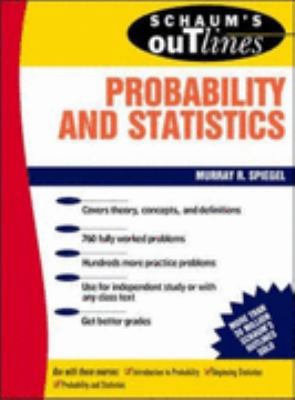 Schaum's Outline of Theory and Problems of Prob... 0070990301 Book Cover