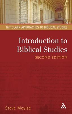 Introduction to Biblical Studies, Second Editio... 0567083977 Book Cover