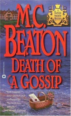 Death of a Gossip 0446607134 Book Cover