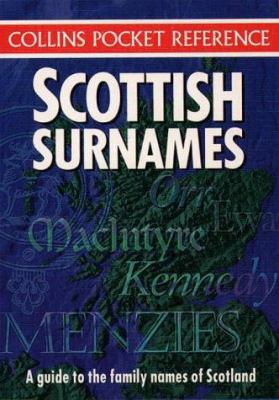 Scottish Surnames (Collins Pocket Reference) 0004704630 Book Cover
