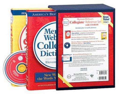 Merriam-Webster's Collegiate Reference Set 087779815X Book Cover
