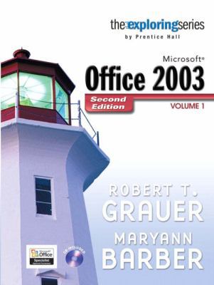 Microsoft Office 2003, Volume 1 [With CDROM] 0132210703 Book Cover