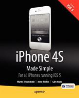 iPhone 4s Made Simple: For iPhone 4s and Other ... 143023587X Book Cover
