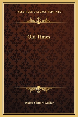 Old Times 1169310214 Book Cover