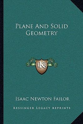 Plane and Solid Geometry 1163502502 Book Cover