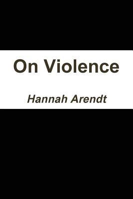 On Violence 8087888952 Book Cover