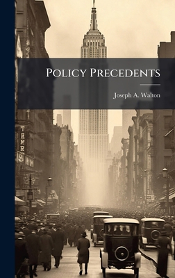 Policy Precedents 1025066057 Book Cover