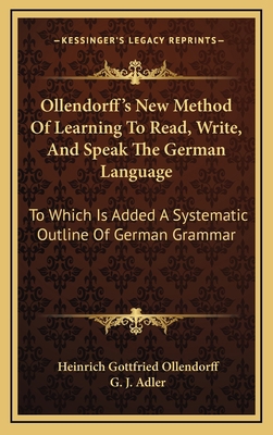 Ollendorff's New Method Of Learning To Read, Wr... 1163543357 Book Cover