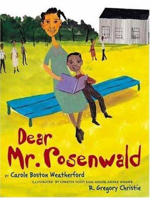 Dear Mr. Rosenwald 0439495229 Book Cover