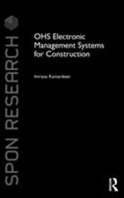 Ohs Electronic Management Systems for Construction 0415553717 Book Cover