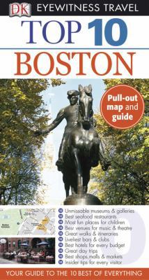 Top 10 Boston (Eyewitness Top 10 Travel Guides) 0756642434 Book Cover