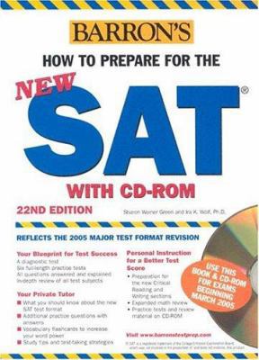 How to Prepare for the New SAT [With CDROM and ... 0764175874 Book Cover