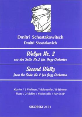Schostakowitsch: Walzer Nr. 2/Second Waltz: Aus... 0634034529 Book Cover
