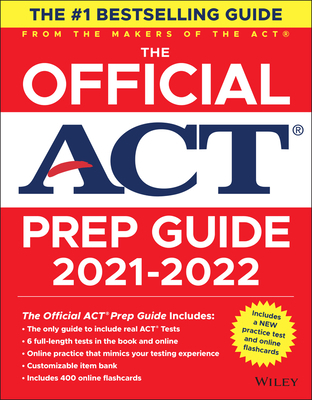The Official ACT Prep Guide 2021-2022 1119787343 Book Cover