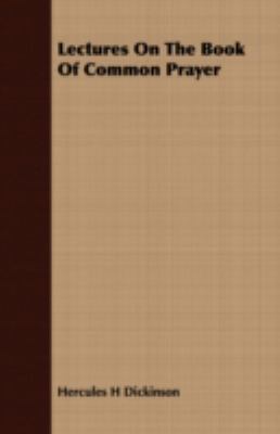 Lectures On The Book Of Common Prayer 1408683040 Book Cover
