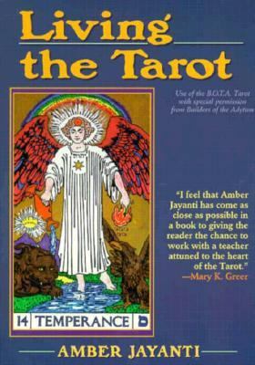 Living the Tarot 0875423736 Book Cover