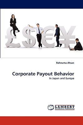 Corporate Payout Behavior 3838319915 Book Cover