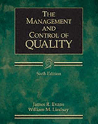 Management and Control of Quality [Paperback] [... 0324225032 Book Cover