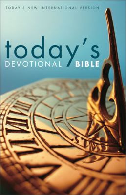 Today's Devotional Bible-TNIV 0310934532 Book Cover