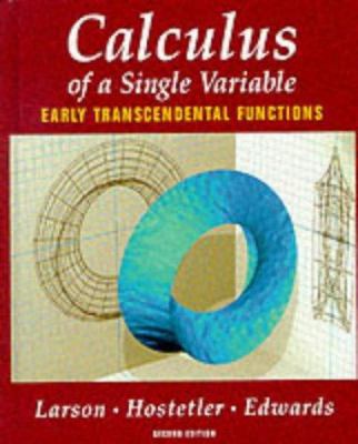 Calculus Early Transcendental Functions Single ... 0395933218 Book Cover