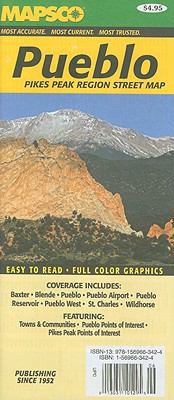 Mapsco Pueblo Pines Peak Region Street Map 1569663424 Book Cover