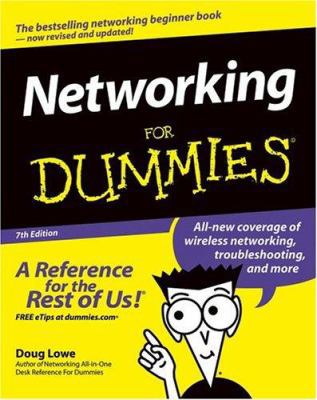 Networking for Dummies 076457583X Book Cover
