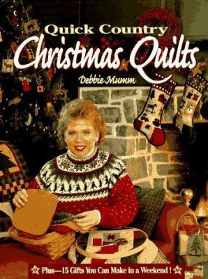 Quick Country Christmas Quilts 0875966535 Book Cover